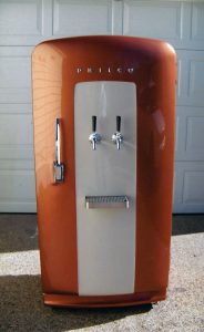 Vintage Fridge & Kegerator